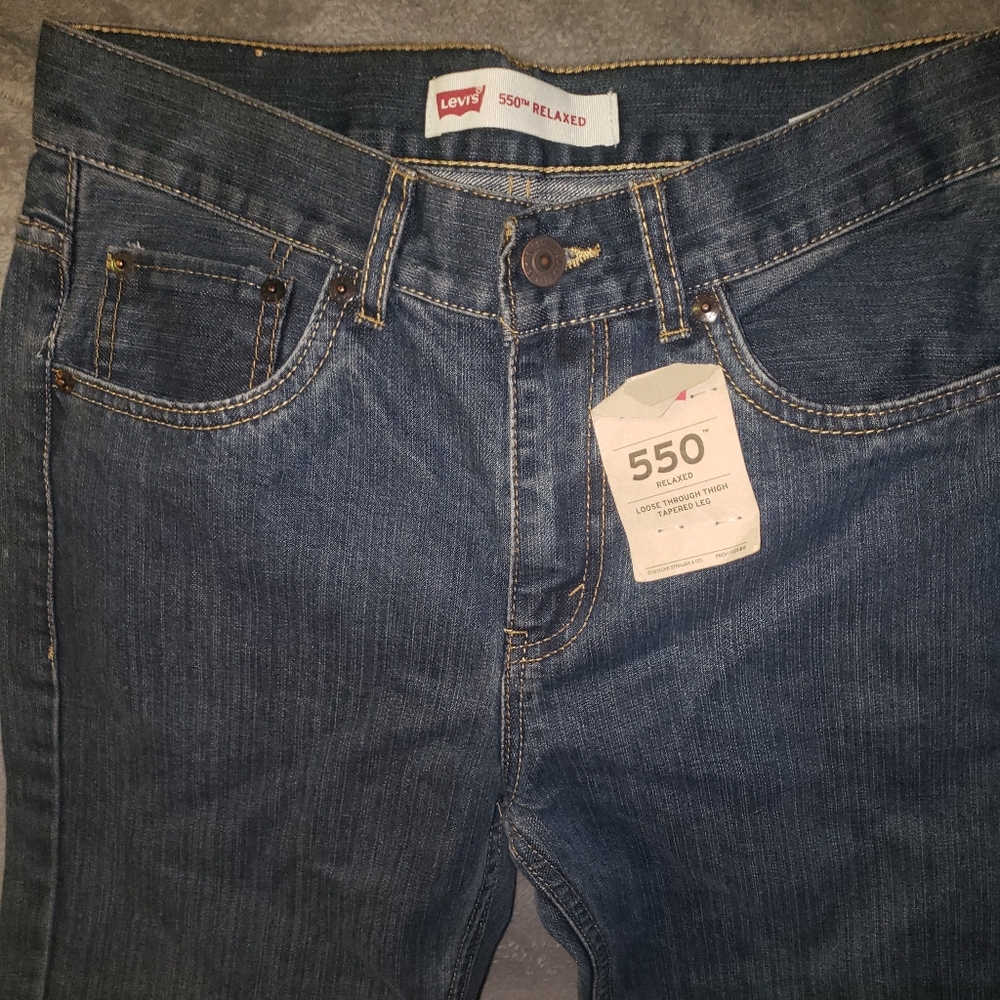 New levis 550  sz 16 reg boys